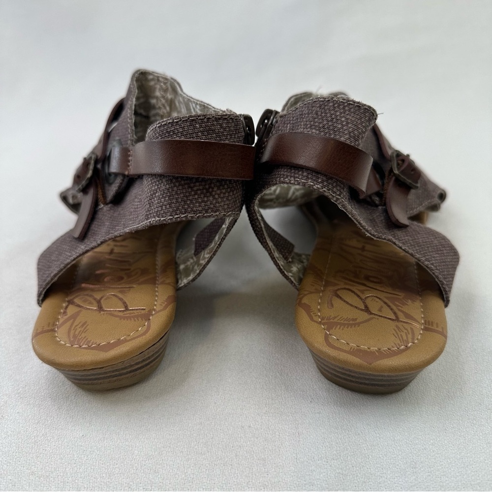 Blowfish Malibu Brisa 2 Wedge Sandal Brown 9 - Picture 8 of 11